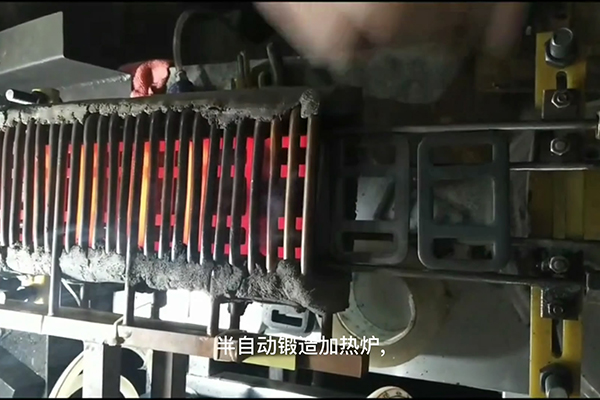 超音頻感應(yīng)加熱設(shè)備，半自動(dòng)鍛造加熱爐