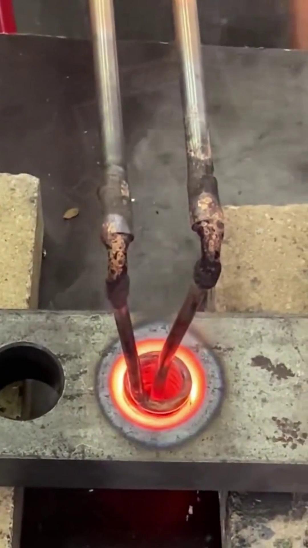 小型高頻加熱機 高頻淬火設備 內(nèi)孔淬火熱處理