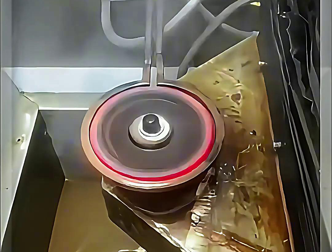 數(shù)控高頻淬火機床，它可以適用于各類齒輪，鏈輪淬火，也可以用于各類銷軸，滾軸淬火熱處理